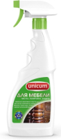 Очиститель для мебели Unicum Спрей для полировки мебели 3в1 (500мл) - 