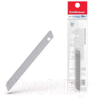 Изображение товара Набор сменных лезвий канцелярских Erich Krause 19275 (10шт)