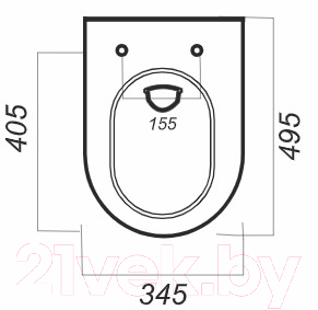 Унитаз подвесной с инсталляцией Sanita Luxe Attica SL D ATCSLWH0102 + S-IN-MZ-VECTOR