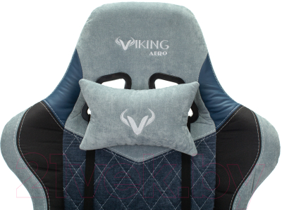 Кресло геймерское Бюрократ Zombie Viking 7 Knight (голубой)