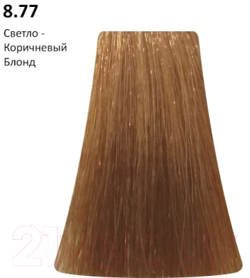 Крем-краска для волос BB One Picasso Colour Range 8.77 светло-коричневый блонд (100мл)