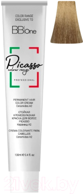 

Крем-краска для волос BB One, Русый, Picasso Colour Range 9.3 очень светло-золотой блонд