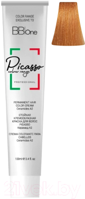 

Крем-краска для волос BB One, Рыжий, Picasso Colour Range 9.34 очень светло-золотистый медный блонд