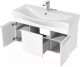 Миниатюра изображения товара Тумба с умывальником Акватон Беверли 100 (1A2367K0BV010)