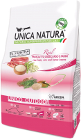 Сухой корм для кошек Gheda Petfood Unica Natura Outdoor ветчина, рис, бобы (1.5кг) - 