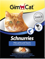 

Витамины для животных GimCat, Сердечки с таурином и лососем / 409382GC