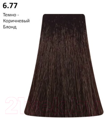 Крем-краска для волос BB One Picasso Colour Range 6.77 темно-коричневый блонд (100мл)