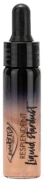 

Хайлайтер PuroBio, Золотистый, Resplendent Liquid Stardust 01 шампанское