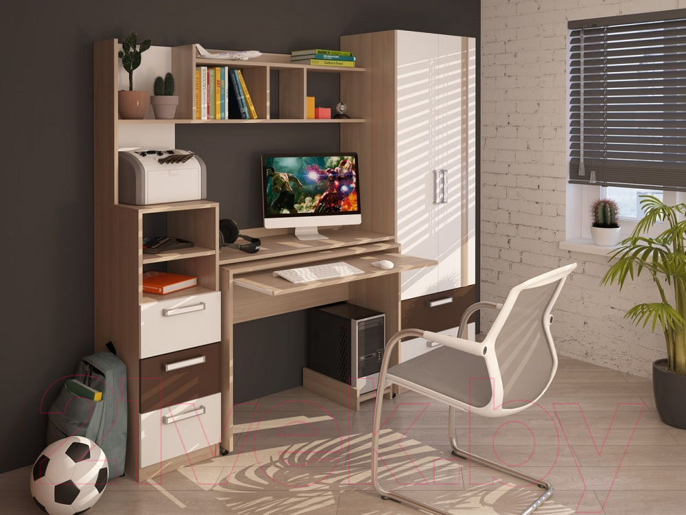 Комплект мебели для кабинета Rinner Волкер М16