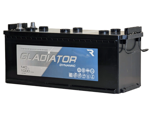 Автомобильный аккумулятор Gladiator Dynamic Рус 4 (140 А/ч)