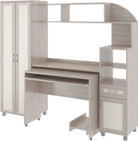 Комплект мебели для кабинета Rinner Пятерочка (шимо светлый) - 