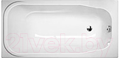 Ванна акриловая Kolo Aqualino 160x70 (с ножками и экраном)