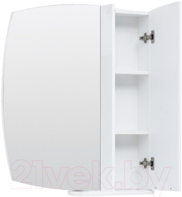 Изображение товара Шкаф с зеркалом для ванной Aquanet LM 55 / 184859 (белый)
