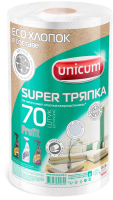 

Комплект салфеток хозяйственных Unicum, Super тряпка тисненная в рулоне