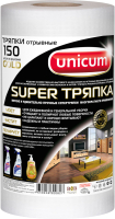 Набор салфеток хозяйственных Unicum Super тряпка Gold в рулоне (150шт) - 
