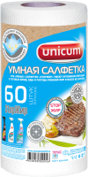 

Комплект салфеток хозяйственных Unicum, Умная салфетка в рулоне