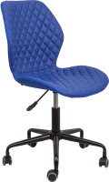 Кресло офисное Седия Delfin Eco (синий) - 