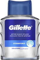 

Лосьон после бритья Gillette, Stormforce