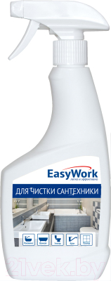 Средство для удаления известковых отложений EasyWork Для сантехники (500мл)