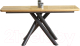 Миниатюра изображения товара Обеденный стол Halmar Derrick (дуб натуральный/черный)
