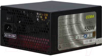 Блок питания для компьютера Inter-Tech Coba CS-550 IT 550W 82+ (80+ Bronze)