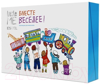 

Набор косметики детской Estel, Little Me Вместе веселее коллекция для мальчиков