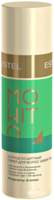 Спрей для волос Estel Mohito зеленый чай солнцезащитный (100мл)