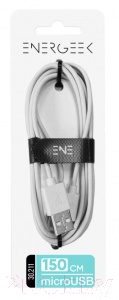 Кабель Atomic Energeek USB-microUSB / 30211 (1.5м, белый)