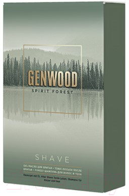 Набор косметики для тела и волос Estel Genwood Shave шампунь 250мл+гель д/бритья 100мл+лосьон п/б 100мл