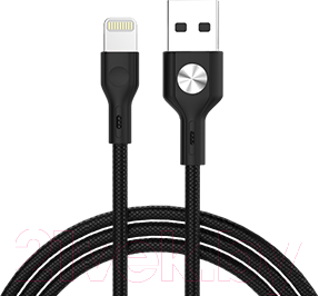Кабель Atomic Snakeskin USB-8PIN / 30307 (1.5м, черный)
