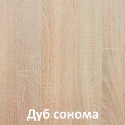 Шкаф-купе Кортекс-мебель Сенатор ШК12 Геометрия ДСП с зеркалом (дуб сонома)
