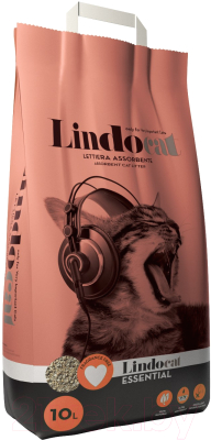 

Наполнитель для туалета LindoCat, Essential впитывающий / 3018/LC
