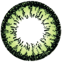 Комплект контактных линз Hera Dream Green Sph-0.00 (2шт) - 