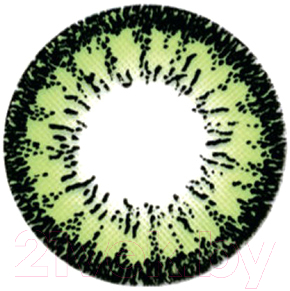 Комплект контактных линз Hera Dream Green Sph-0.00 (2шт)
