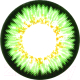 Комплект контактных линз Hera Paradise Green Sph-0.00 (2шт) - 