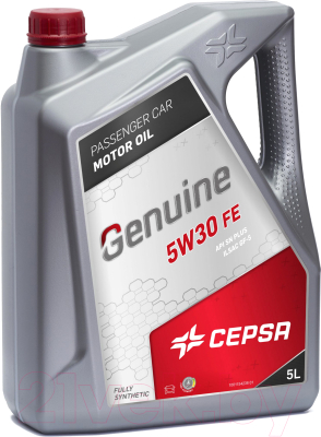 Моторное масло Cepsa Genuine 5W30 FE / 513693090 (5л)