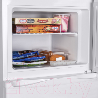 Холодильник с морозильником Maunfeld MFF 143W