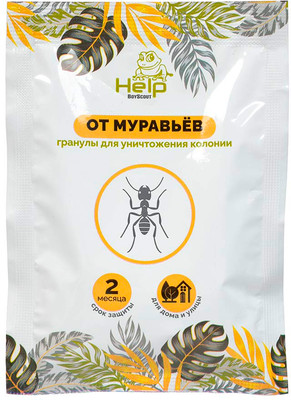 Концентрат от насекомых Help Гранулы от муравьев 80290 (30г) - 