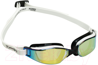 Очки для плавания Phelps Xceed LMG / EP1310901LMG (белый/черный)