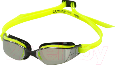 Очки для плавания Phelps Xceed LMS / EP1310701LMS (желтый/зеленый)