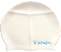 Шапочка для плавания Phelps Classic Silicone SA131EU0909 (белый) - 