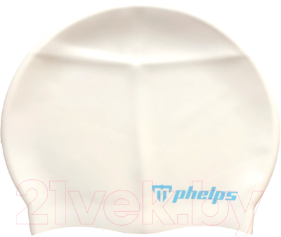 Шапочка для плавания Phelps Classic Silicone SA131EU0909 (белый)