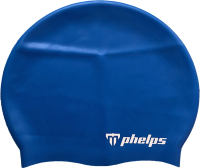 Шапочка для плавания Phelps Classic Silicone SA131EU4040 (синий) - 