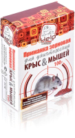 Средство для борьбы с вредителями Help Приманка зерновая для уничтожения крыс и мышей 80262 (100г) - 