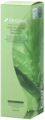 Эмульсия для лица 3W Clinic Aloe Full Water Activating (150мл)