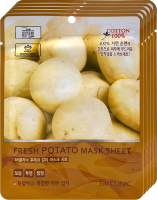 

Набор масок для лица 3W Clinic, Fresh Potato Mask Sheet