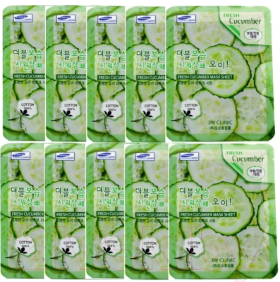 

Набор масок для лица 3W Clinic, Fresh Fresh Cucumber Mask Sheet