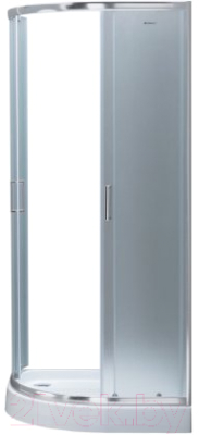 Душевой уголок Aquanet Полукруглый 80x80 / SE-800Q (узорчатое стекло)