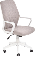 Кресло офисное Halmar Spin 2 (белый/светло-серый) - 