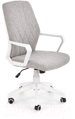 Кресло офисное Halmar Spin 2 (белый/светло-серый)